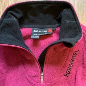 Rossignol 1/4 Zip Fleece Long-Sleeve Shirt